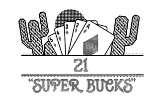 21 SUPER BUCKS logo