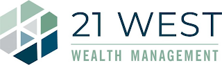 21 WEST WEALTH MANAGEMENT logo