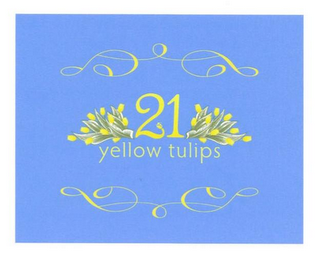 21 YELLOW TULIPS logo
