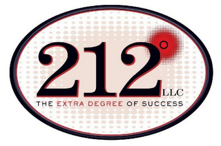 212º LLC THE EXTRA DEGREE OF SUCCESS logo