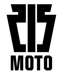 215 MOTO logo