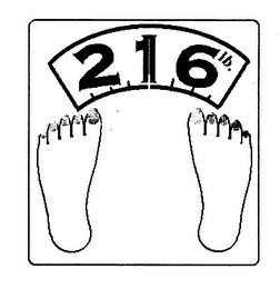 216 LB. logo