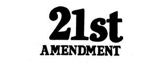 21ST AMENDMENT logo