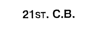 21ST. C.B. logo