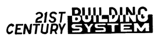 21ST CENTURY BUILDING SYSTEM logo