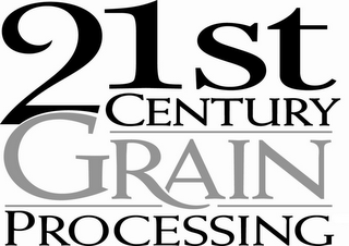 21ST CENTURY GRAIN PROCESSING logo