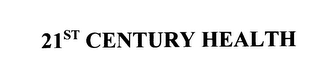 21ST CENTURY HEALTH logo