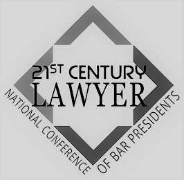 21ST CENTURY LAWYER NATIONAL CONFERENCE OF BAR PRESIDENTS logo