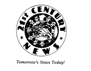 21ST CENTURY NEWS TOMORROW'S NEWS TODAY! logo