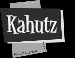 21ST CENTURY SOCIALIZERS KAHUTZ ENTERTAINMENT INC logo