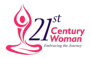 21ST CENTURY WOMAN EMBRACING THE JOURNEY logo