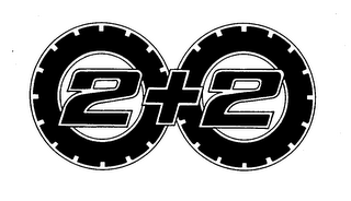 2+2 logo