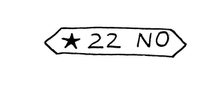 22 NO logo