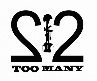 22 TOO MANY logo