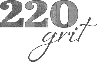 220 GRIT logo