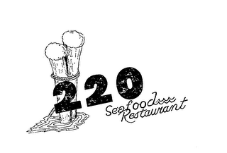 220 SEAFOOD RESTAURANT logo