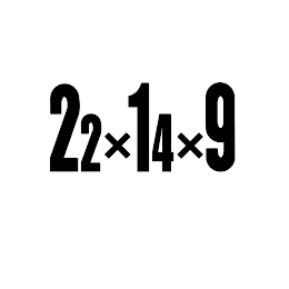 22×14×9 logo