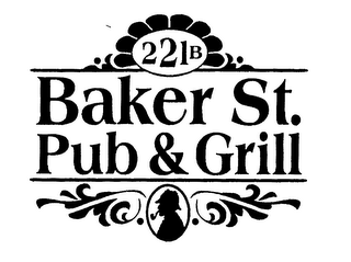221B BAKER ST. PUB & GRILL logo