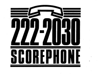 222-2030 SCOREPHONE logo