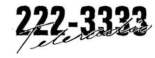 222-3333 TELERADIO logo