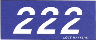 222 LOVE MATTERS logo