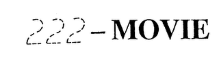 222-MOVIE logo