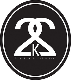 22K TWENTY-TWO-K logo