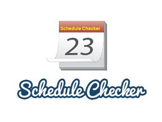 23 SCHEDULECHECKER logo