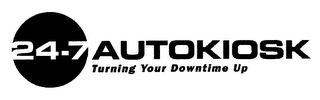 24-7 AUTOKIOSK TURNING YOUR DOWNTIME UP logo
