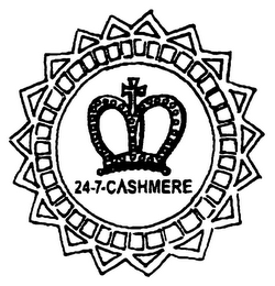 24-7-CASHMERE logo