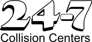 24-7 COLLISION CENTERS logo
