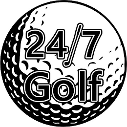 24 7 GOLF logo