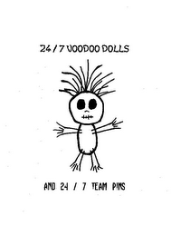 24 / 7 VOODOO DOLLS AND 24 / 7 TEAM PINS logo