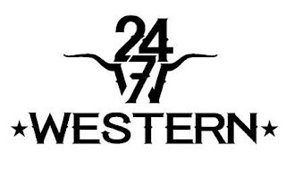 24 7 WESTERN logo