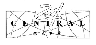 24 CENTRAL CAFE logo