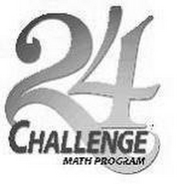 24 CHALLENGE MATH PROGRAM logo
