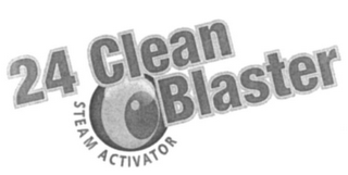 24 CLEAN BLASTER STEAM ACTIVATOR logo