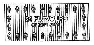 24 FLAVOURS OF SOFT SERVE logo