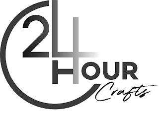 24 HOUR CRAFTS logo