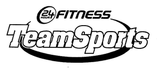 24 HOUR FITNESS TEAMSPORTS logo