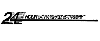 24 HOUR MORTGAGE EXPRESS logo