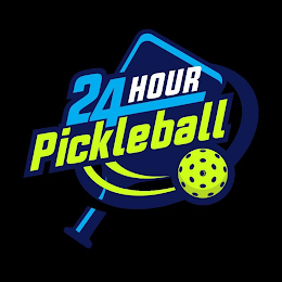 24 HOUR PICKLEBALL logo