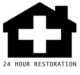 24 HOUR RESTORATION logo