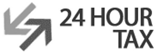 24 HOUR TAX logo