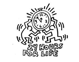 24 HOURS FOR LIFE logo
