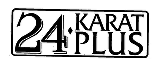 24 KARAT PLUS logo