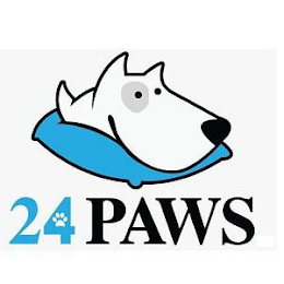24 PAWS logo