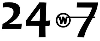 24 W 7 logo