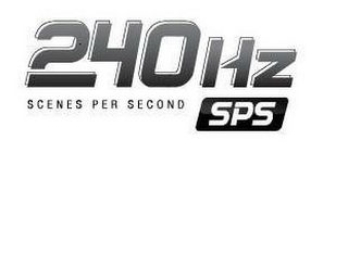 240 HZ SPS SCENES PER SECOND logo