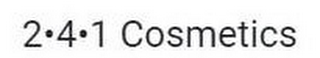 2·4·1 COSMETICS logo